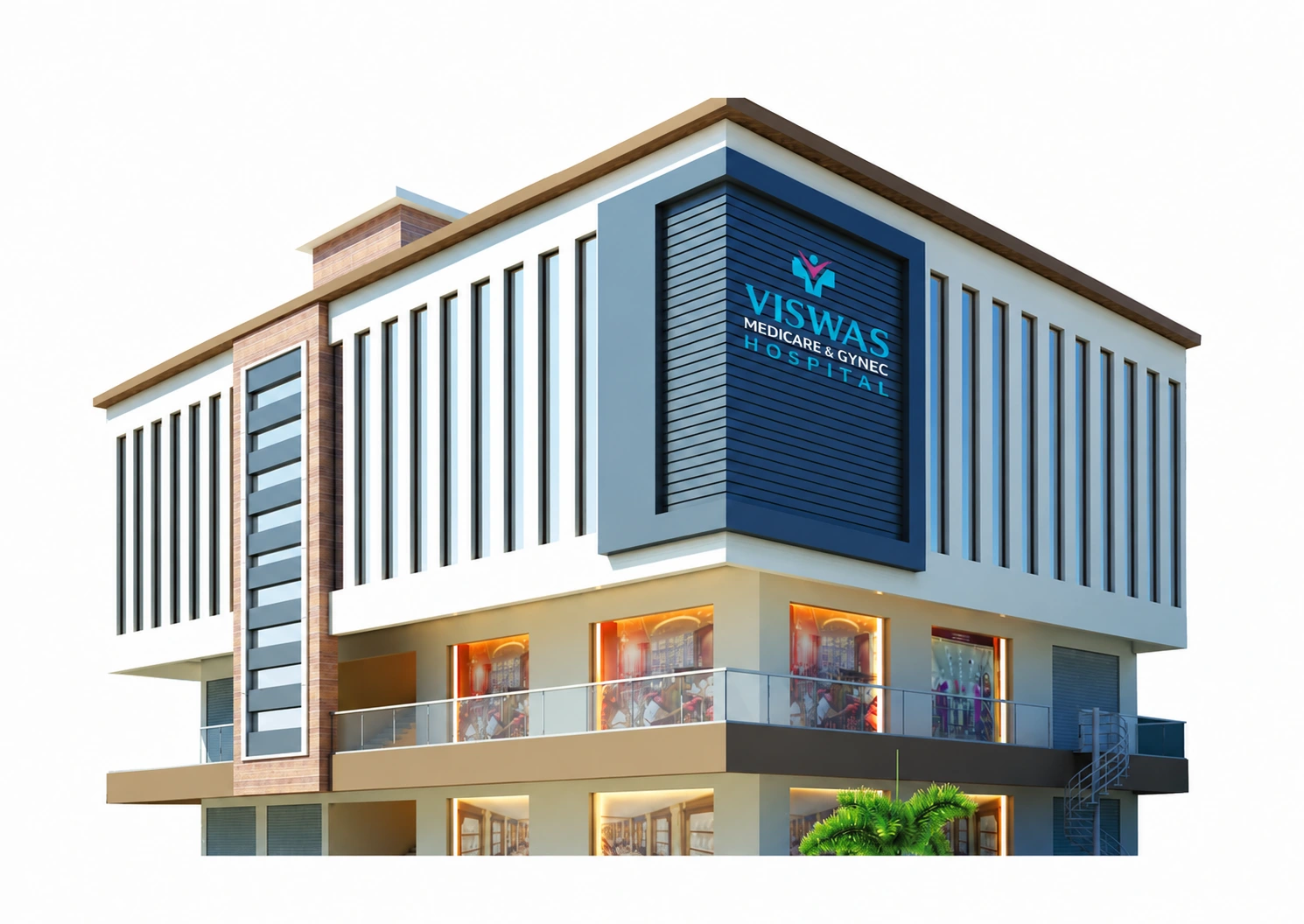 Viswas Hospital Entrance